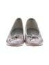 J.Crew 100% Leather Gray Pink Flats Size 5 1/2 - photo 2