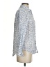 Rails 100% Cotton Animal Print Blue Long Sleeve Blouse Size S - photo 4