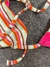 Unbranded Stripes Orange Swimsuit Top Size XXS (estimated) - photo 3