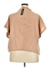 Zanzea Collection 100% Polyester Tan Short Sleeve Blouse Size XXL - photo 2
