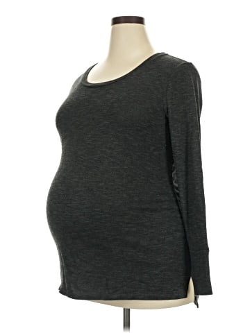 Liz Lange Maternity for Target Long Sleeve Top (view 1)