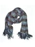 Unbranded Tweed Teal Blue Scarf One size - photo 1