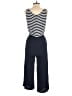 Talbots Stripes Blue Jumpsuit Size 4 - photo 2