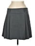 MNG Solid Gray Formal Skirt Size 6 - photo 1