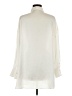 Zara 100% Polyester Ivory Long Sleeve Blouse Size M - photo 2