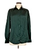 Max Studio 100% Polyester Green Long Sleeve Blouse Size M - photo 1
