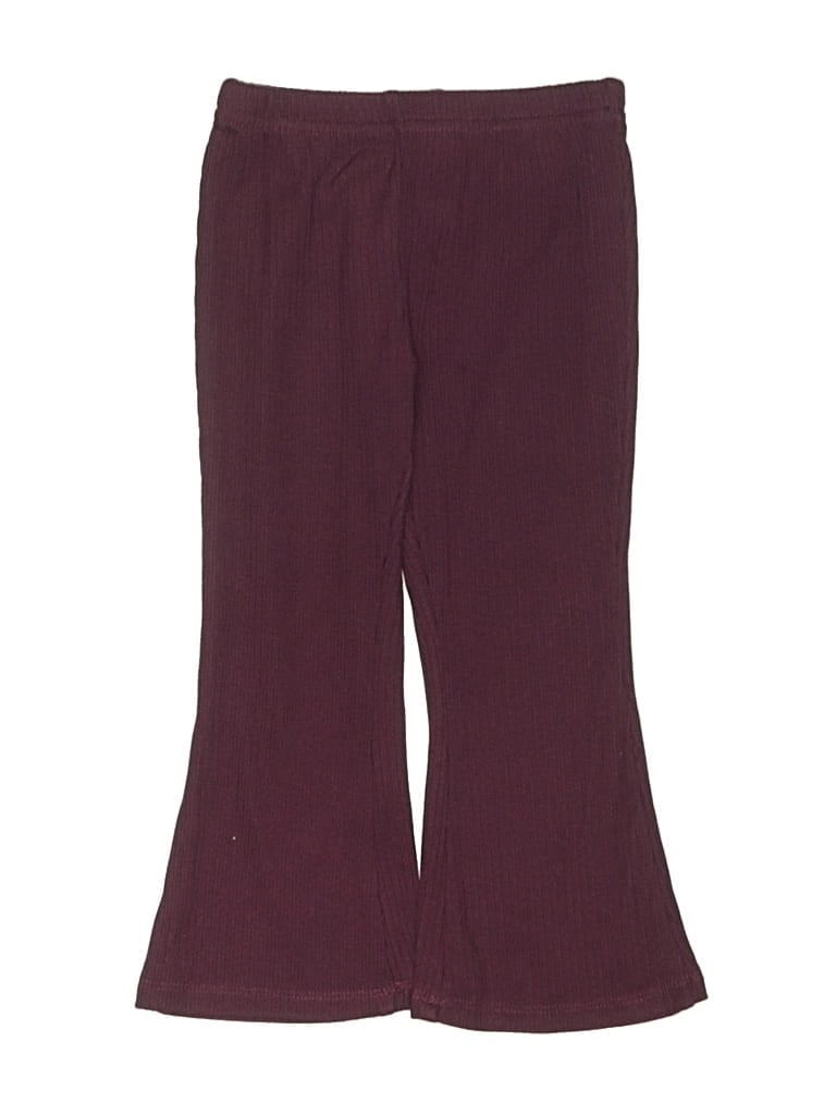 Pre-owned Btween Kids' Dress Pants In Burgundy