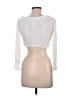 Assorted Brands 100% Rayon Ivory 3/4 Sleeve Blouse Size 6 - photo 2