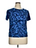 Talbots Blue Short Sleeve Top Size 1X(14-16) - photo 1