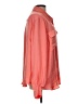 Steve Madden 100% Polyester Color Block Orange Long Sleeve Blouse Size L - photo 4