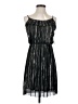 Nordstrom Rack 100% Polyester Metallic Black Cocktail Dress Size S - photo 1