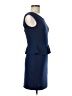 Soprano Solid Blue Cocktail Dress Size M - photo 4