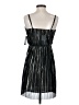 Nordstrom Rack 100% Polyester Metallic Black Cocktail Dress Size S - photo 2