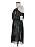 Nordstrom Rack 100% Polyester Metallic Black Cocktail Dress Size S - photo 5
