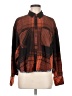 BDG Plaid Brown Long Sleeve Blouse Size M - photo 1
