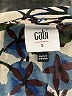 CAbi 100% Polyester Floral Blue Silver Long Sleeve Blouse Size S - photo 7