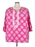 Catherines Pink 3/4 Sleeve Blouse Size 5X - photo 1