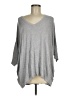 Wynne Layers Gray 3/4 Sleeve Top Size M - photo 1