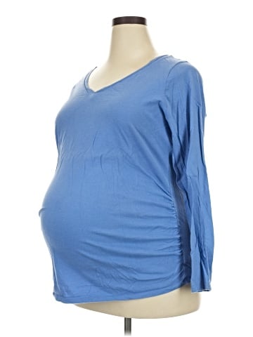 Old Navy - Maternity 3/4 Sleeve T-Shirt (view 1)