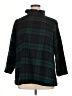 Tuckernuck Plaid Teal Turtleneck Sweater Size XXL - photo 1