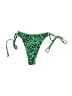 Unbranded Animal Print Green Swimsuit Bottoms Size M - photo 2