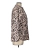 Unbranded 100% Polyester Animal Print Tan Long Sleeve Blouse Size L - photo 4