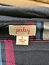 Pixley 100% Rayon Plaid Black Long Sleeve Button-Down Shirt Size L - photo 7
