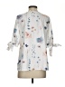Unbranded 100% Polyester Ivory 3/4 Sleeve Blouse Size S - photo 2