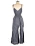 Splendid Solid Gray Jumpsuit Size S - photo 2