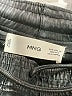 MNG Metallic Black Casual Pants Size XS - photo 4