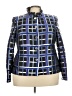 Nina Mclemore Plaid Blue Jacket Size 22 - photo 1