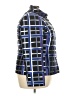 Nina Mclemore Plaid Blue Jacket Size 22 - photo 4