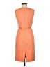 David Meister 100% Polyester Orange Casual Dress Size 6 - photo 2