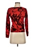 Elizabeth Red Long Sleeve Top Size S - photo 1