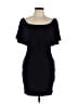 Soprano Solid Black Cocktail Dress Size L (estimated) - photo 1