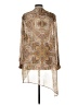 Chico's Paisley Tan Long Sleeve Blouse Size L - photo 2