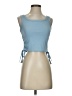 Shein 100% Polyester Blue Tank Top Size S - photo 1