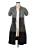 Kenar 100% Cotton Gray Cardigan Size M - photo 1
