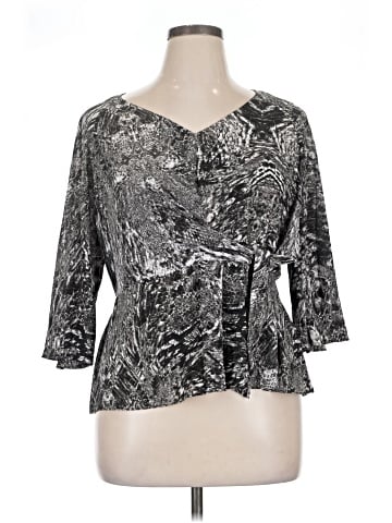 Jennifer Lopez 3/4 Sleeve Blouse (view 1)