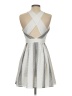 Adelyn Rae 100% Polyester Argyle Silver Cocktail Dress Size XS - photo 2