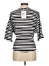 BRONZE SNAKE Black 3/4 Sleeve Top Size M - photo 2