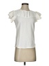 Assorted Brands Ivory Short Sleeve Top Size XS - photo 1