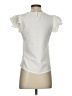 Assorted Brands Ivory Short Sleeve Top Size XS - photo 2