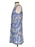 wren 100% Polyester Print Blue Casual Dress Size S - photo 5