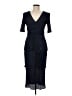 Xscape Black Cocktail Dress Size 8 - photo 1