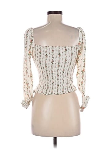 Reformation 3/4 Sleeve Blouse (view 2)