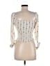 Reformation Ivory 3/4 Sleeve Blouse Size 8 - photo 2