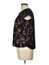 Meraki 100% Polyester Black Short Sleeve Blouse Size L - photo 5