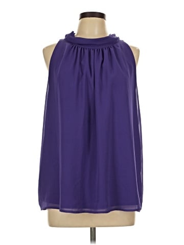 Eva Mendes by New York & Company Sleeveless Blouse (view 1)