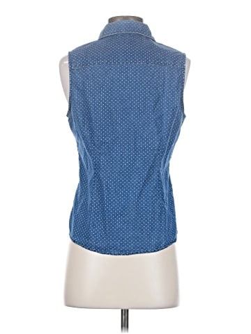 Guess Sleeveless Button-Down Shirt (view 2)
